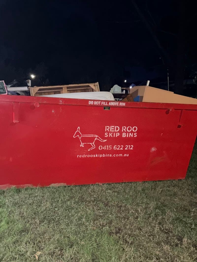 Red Roo Skip Bins rubbish removal work in Currans Hill