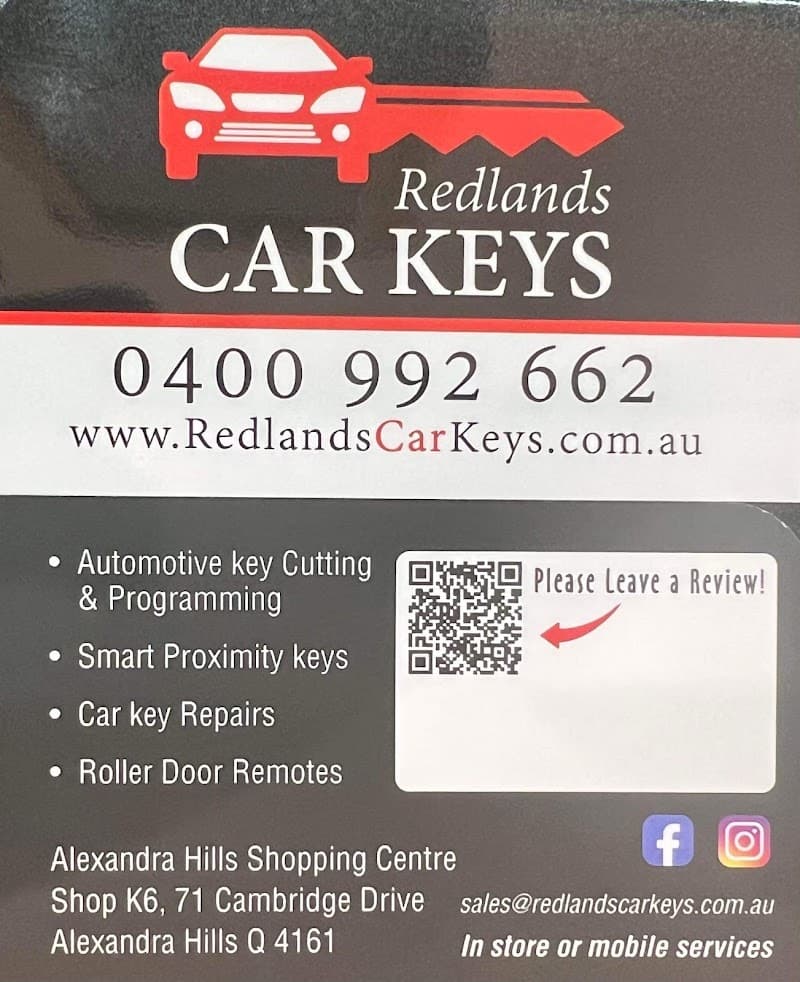 Redlands Car Keys locksmith work in Alexandra Hills