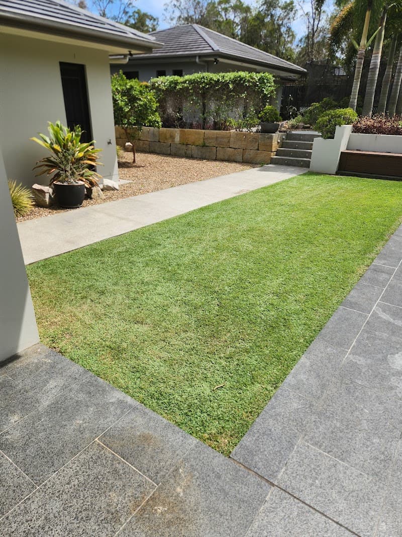 Redlands Lawncare landscaping work in Victoria Point
