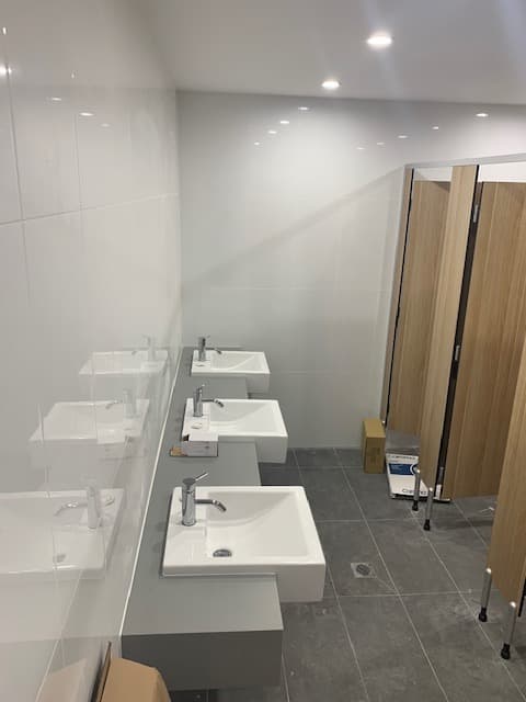 Reed Plumbing Industries kitchen renovation work in Paget