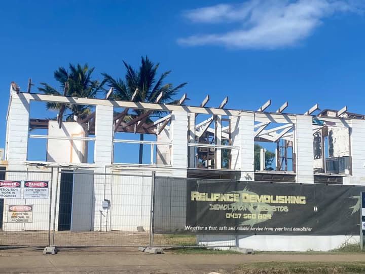 Reliance Demolishing asbestos removal work in Calavos