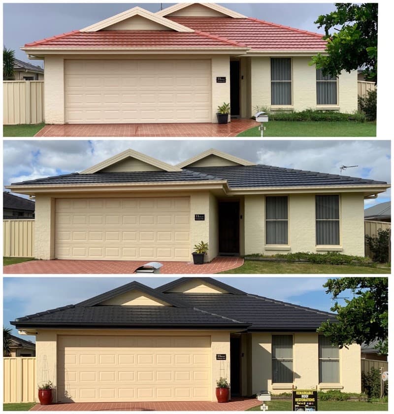 Remarkable Roof Restorations roofing work in Teralba