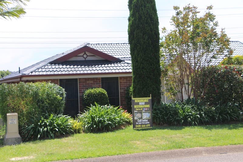 Remarkable Roof Restorations roofing work in Teralba