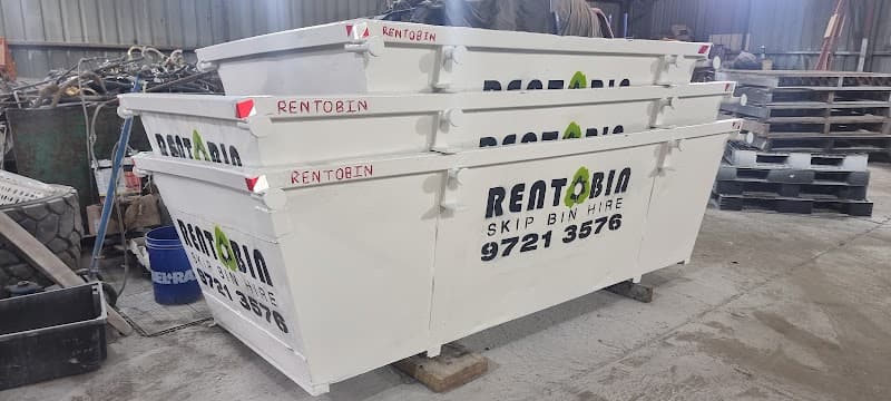 Rentobin Skip Bin Hire rubbish removal work in Smithfield