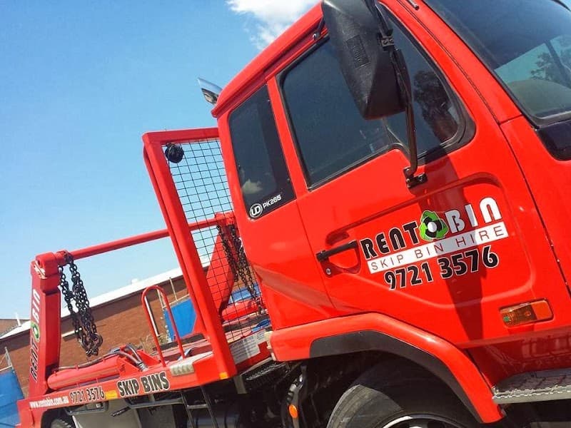 Rentobin Skip Bin Hire rubbish removal work in Smithfield