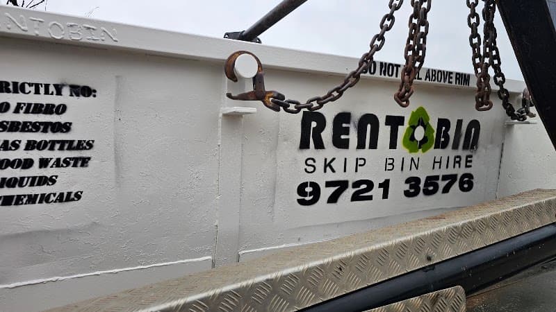 Rentobin Skip Bin Hire rubbish removal work in Smithfield