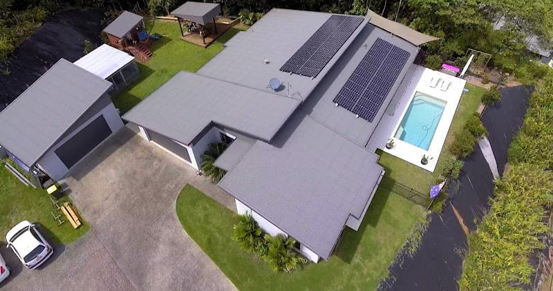 Replenishable Energy solar panel installation work in Bungalow