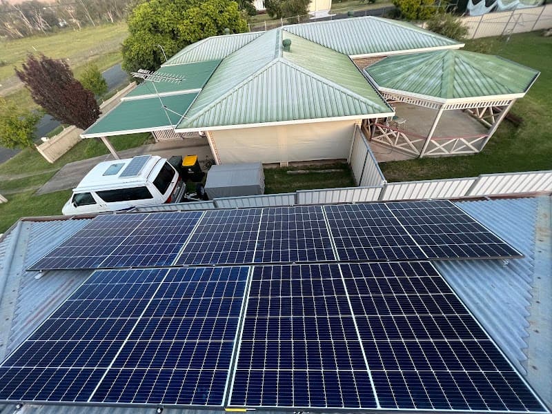 RevoluSun Power solar panel installation work in Garbutt