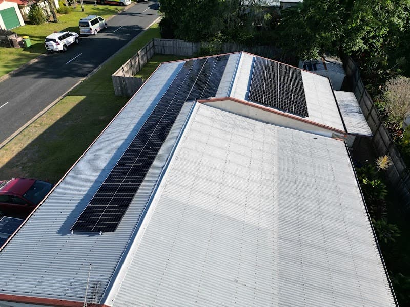 RevoluSun Power solar panel installation work in Garbutt