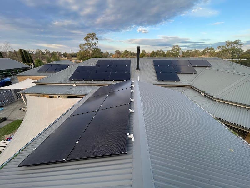 Rhino Electrical and Solar PTY LTD solar panel installation work in Baxter