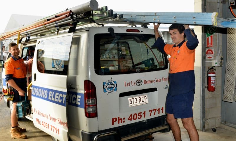 Richardson's Electrical Service electrician work in Bungalow