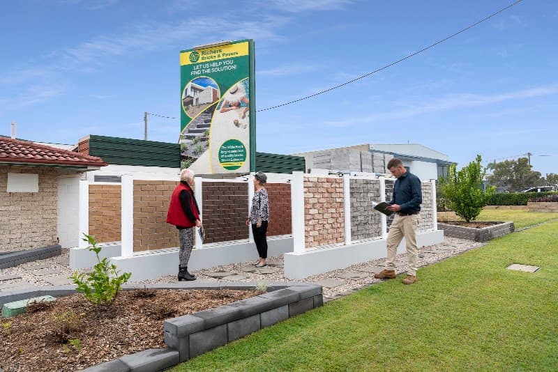 Richers Bricks & Pavers landscaping work in Bundaberg Central