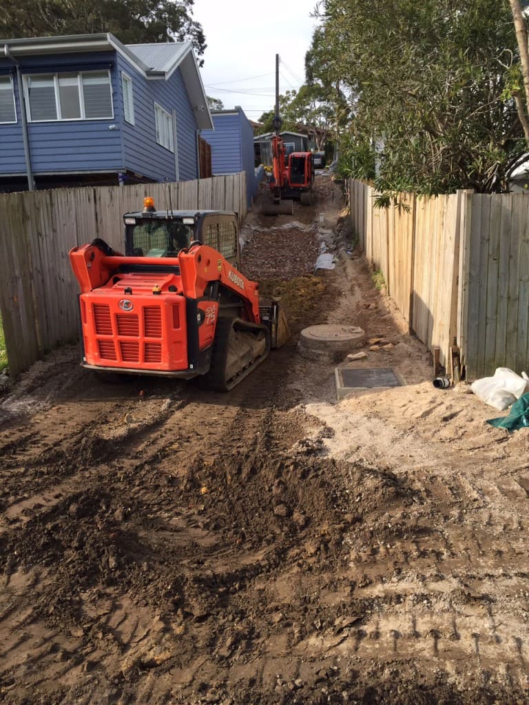 Rick Davis Contracting demolition work in Ingleside