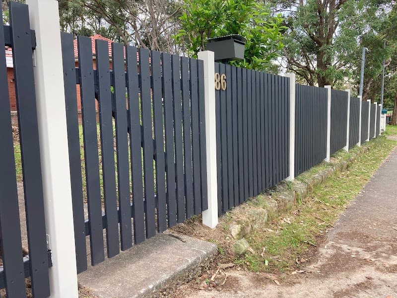 RJH Fencing Solutions fencing work in North Narrabeen
