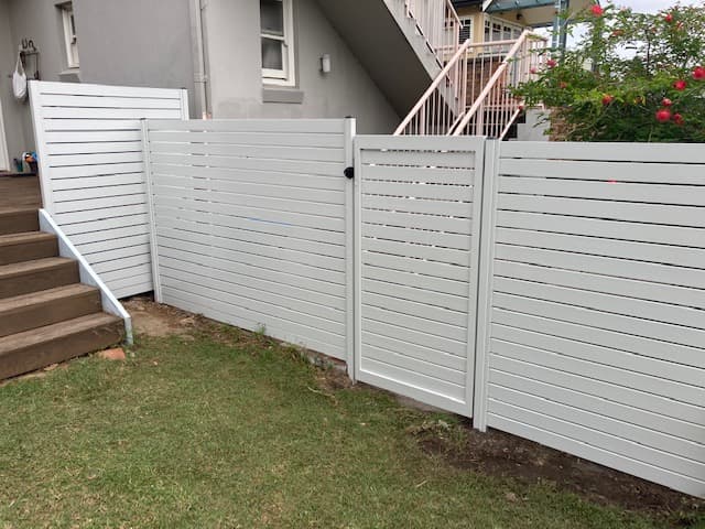 RJH Fencing Solutions fencing work in North Narrabeen