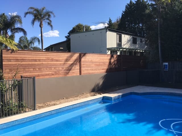 RJH Fencing Solutions fencing work in North Narrabeen