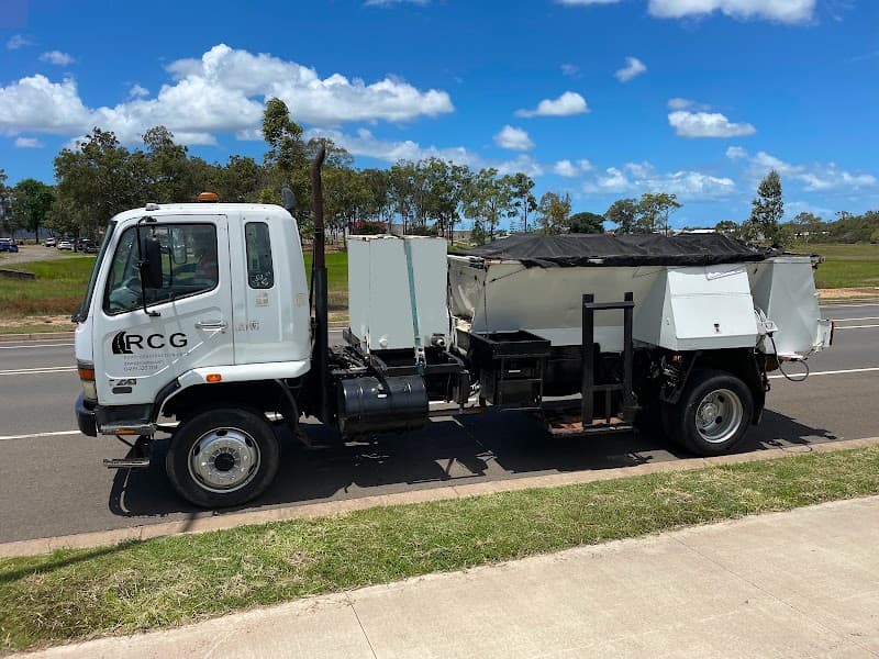 Road Construction Group concreting work in Avenell Heights