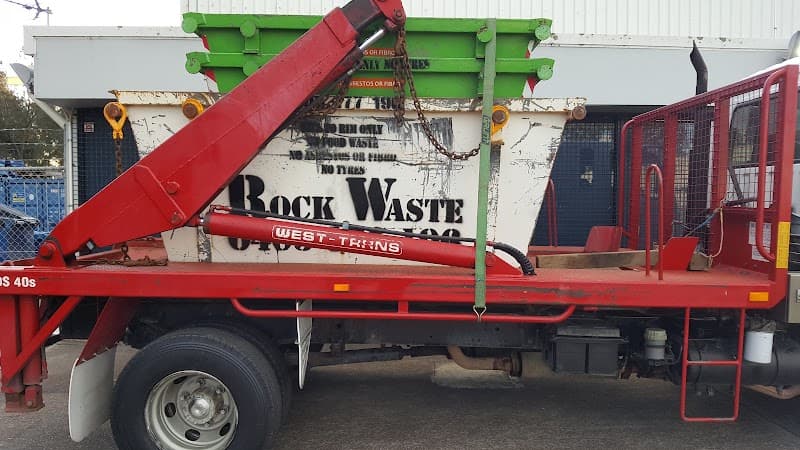Rock Waste rubbish removal work in Newcastle
