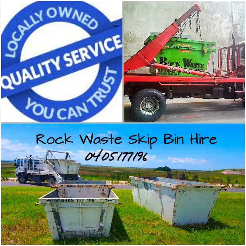 Rock Waste rubbish removal work in Newcastle