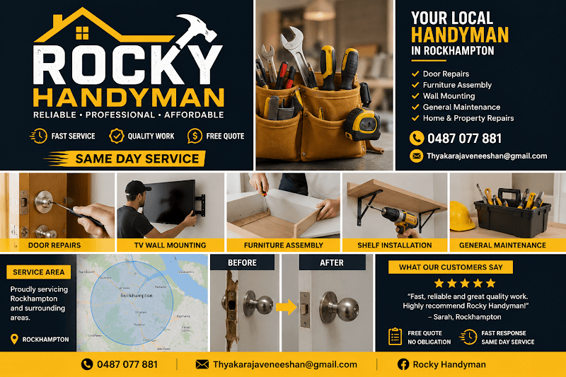 Rockhampton Handyman Services handyman work in Norman Gardens
