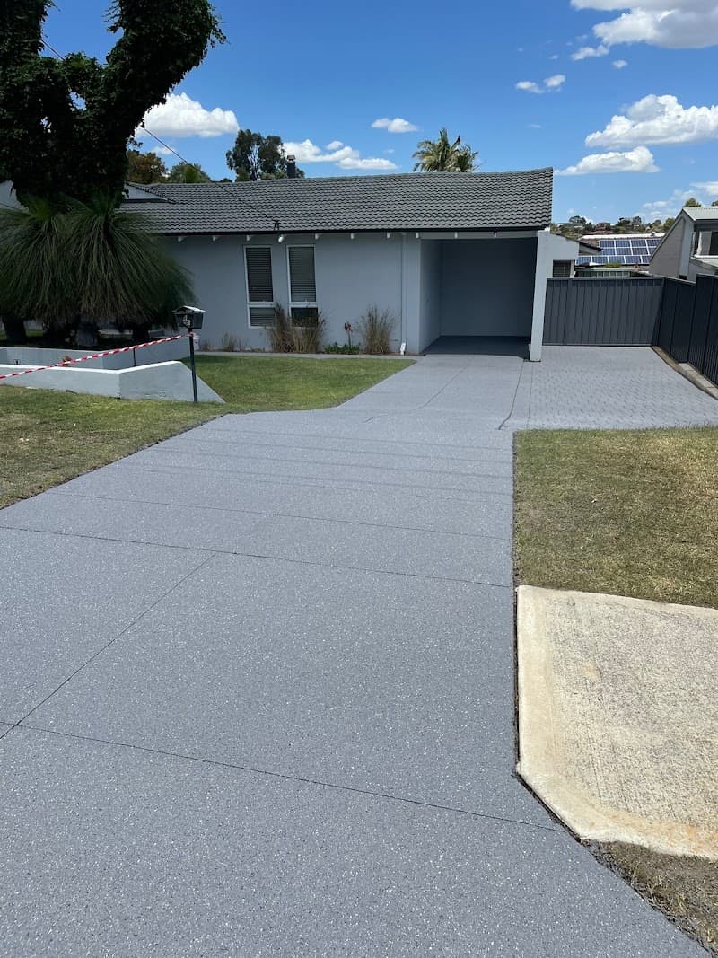 RockSolid Concrete Resurfacing | Epoxy Flooring Perth | Stencilled Concrete concreting work in Woodvale