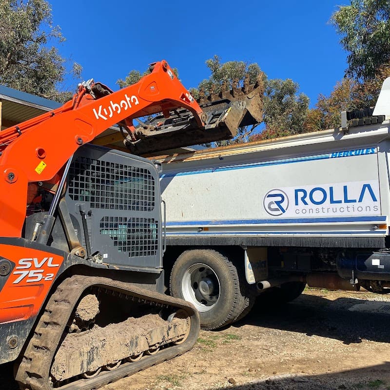 Rolla Constructions demolition work in Tyabb
