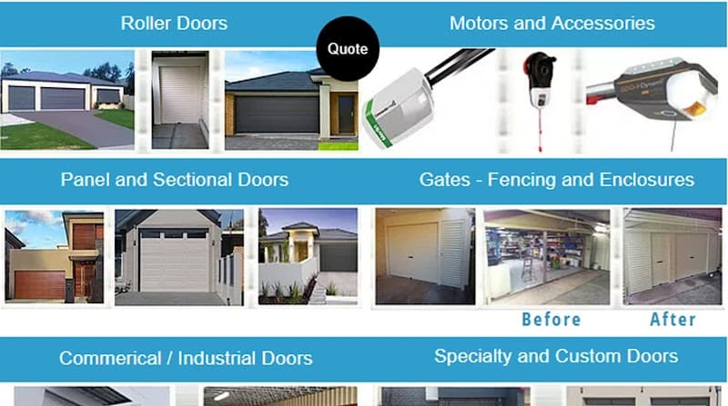 roller door sales rollerdoorsales.com.au garage doors work in Flinders Park