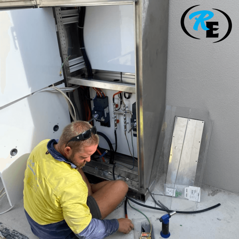 Rolly’s Electrical electrician work in Garbutt