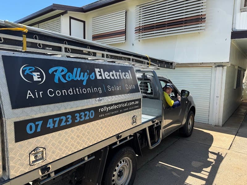 Rolly’s Electrical electrician work in Garbutt