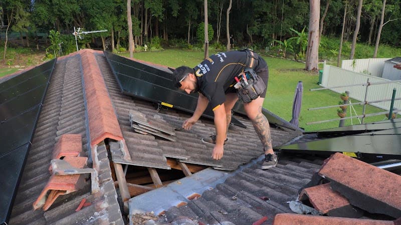 Roof Masters East Coast roofing work in Belmont