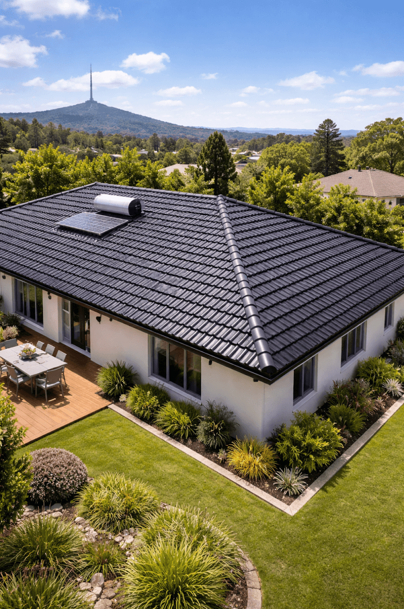 Roof Restoration In Canberra ACT roofing work in Forrest