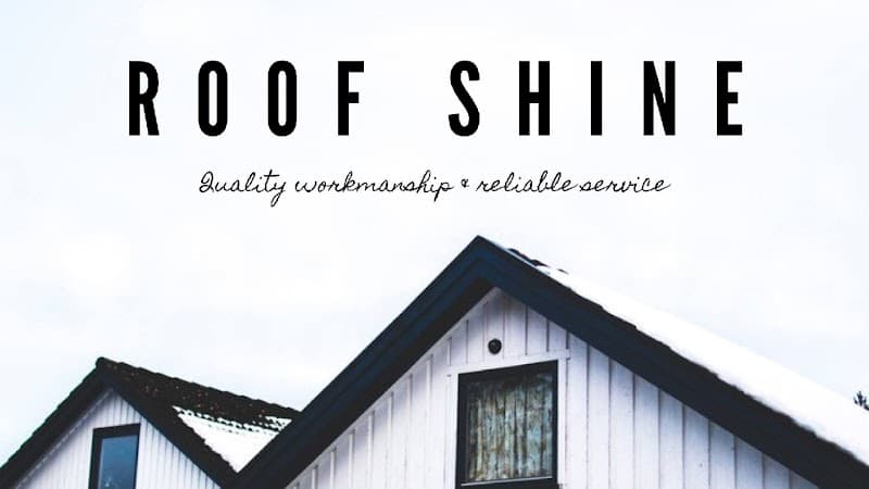 Roof shine restorations roofing work in Newtown