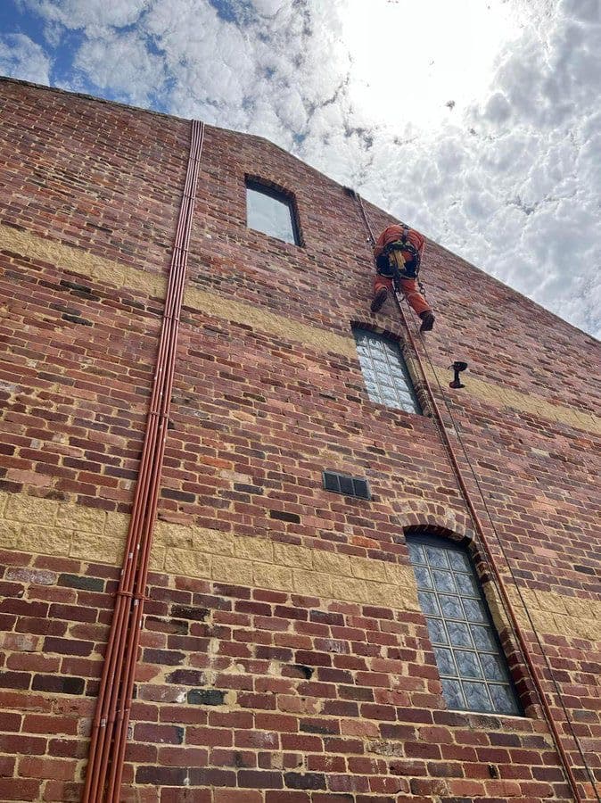 Rope Access Technical Services Pty Ltd waterproofing work in East Perth