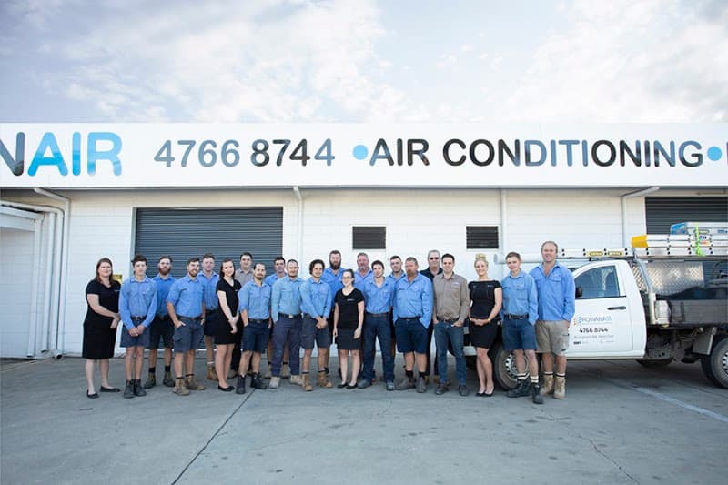 RowanAir Pty Ltd air conditioning work in Garbutt
