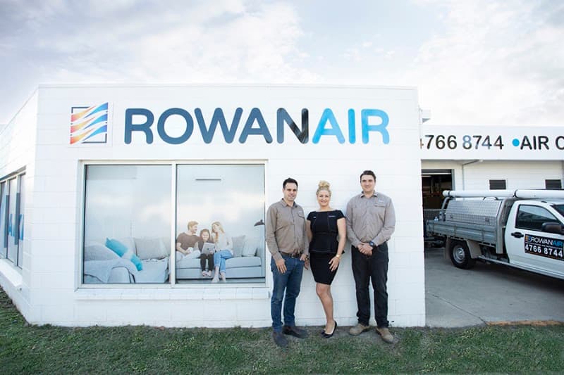 RowanAir Pty Ltd air conditioning work in Garbutt