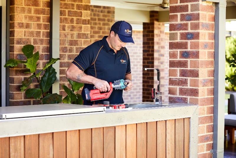 Rowe Plumbing Co plumber work in Bendigo