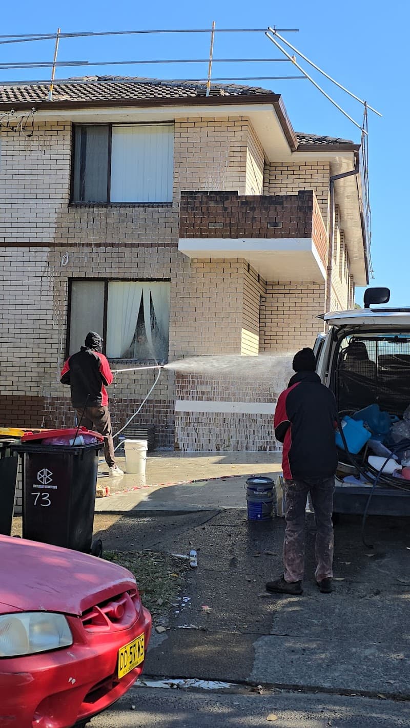 RPC Solutions pressure washing work in Surry Hills