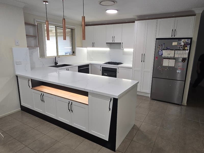 RT Carpentry Kitchen & Laundry Renovators kitchen renovation work in Charmhaven