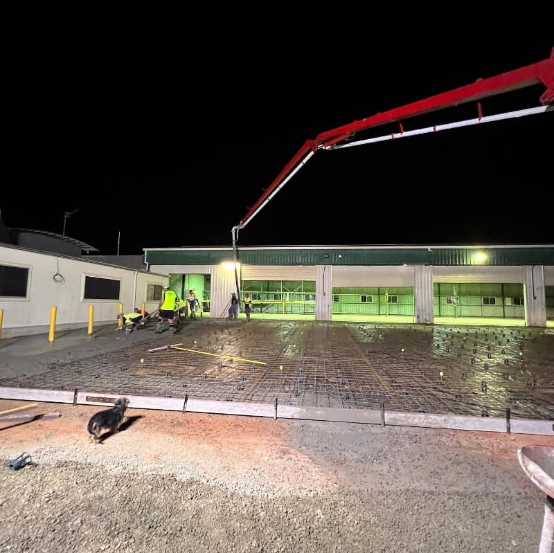 RTS CONCRETING PTY LTD concreting work in Mareeba