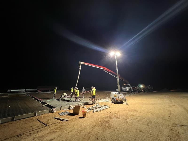 RTS CONCRETING PTY LTD concreting work in Mareeba
