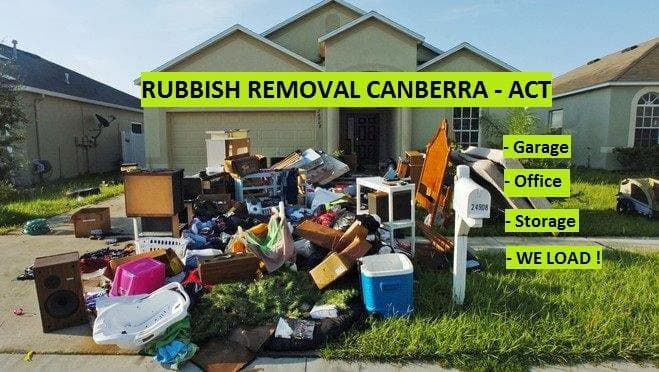 Rubbish Removal Canberra ACT rubbish removal work in Braddon