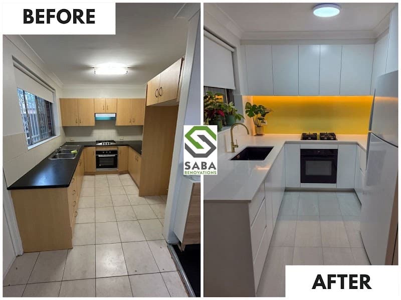 Saba Renovations bathroom renovation work in Parramatta