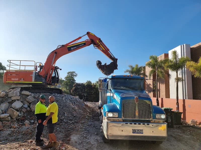 Salcorp Civil demolition work in Mortdale