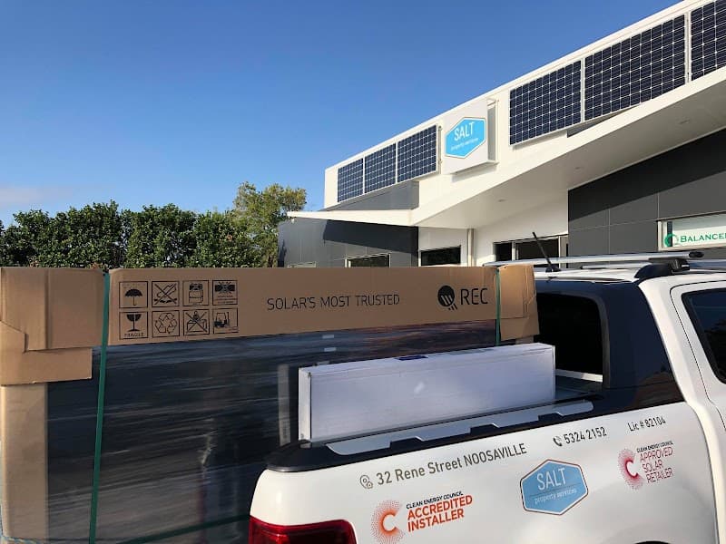 SALT Solar solar panel installation work in Narangba