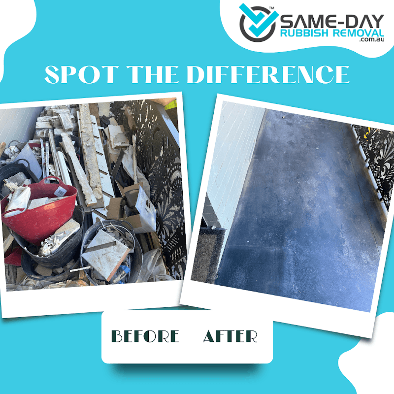 Same-Day Rubbish Removal Western Sydney rubbish removal work in Parramatta