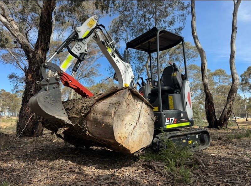 Sandbox Machine Hire demolition work in Kangaroo Flat