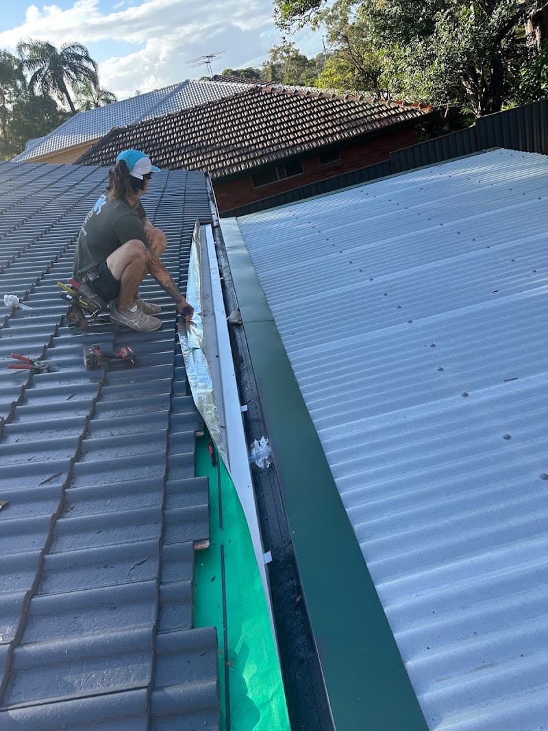 Sanders Roofing Pty Ltd roofing work in Illawong