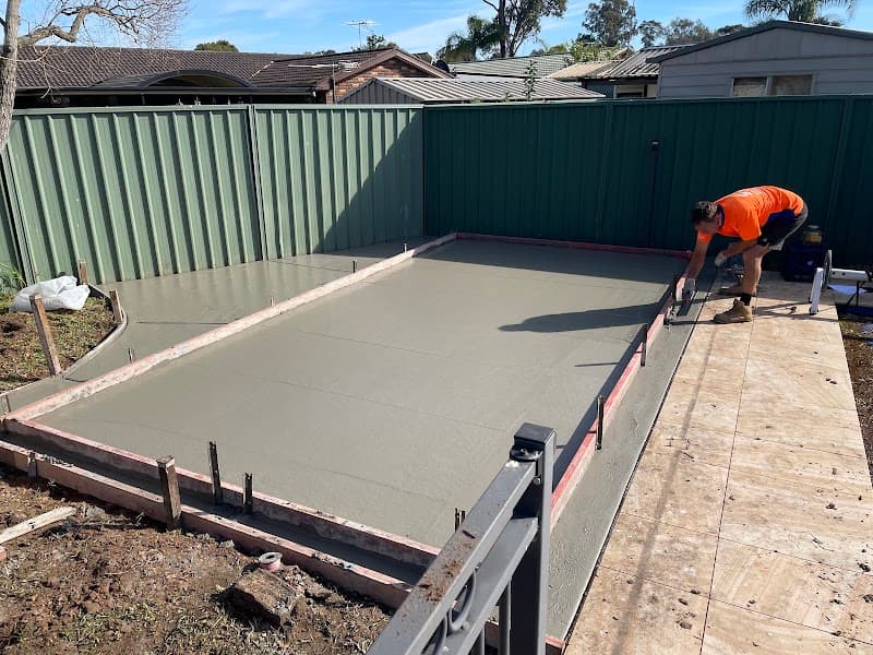 S&L Concrete concreting work in Castlereagh