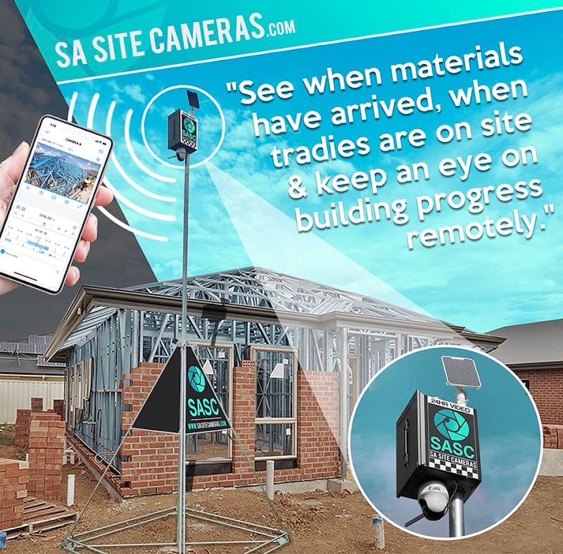 SASC Site Cameras security & cctv work in North Adelaide