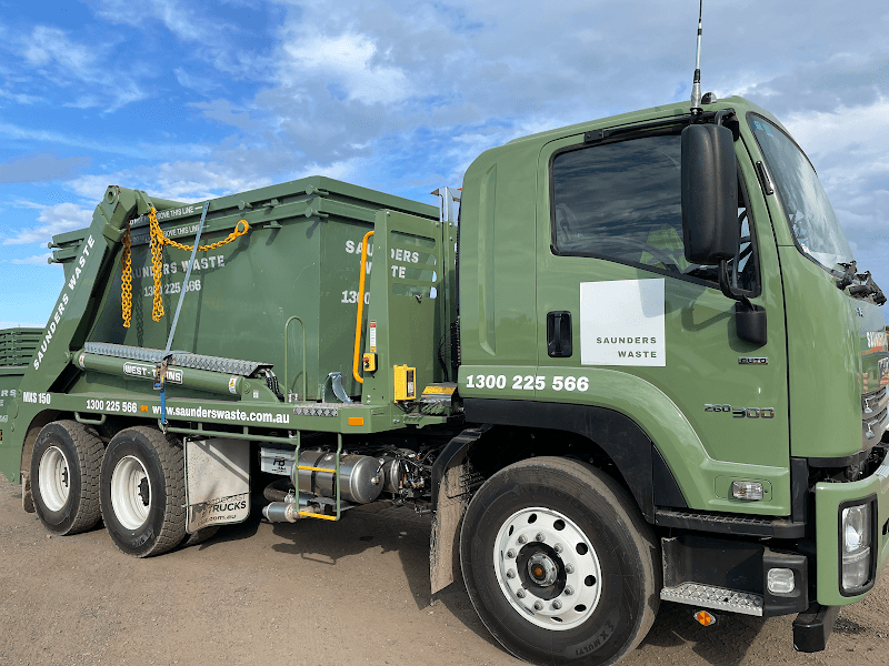 Saunders Waste - Brisbane Skip Bin Hire rubbish removal work in Enoggera